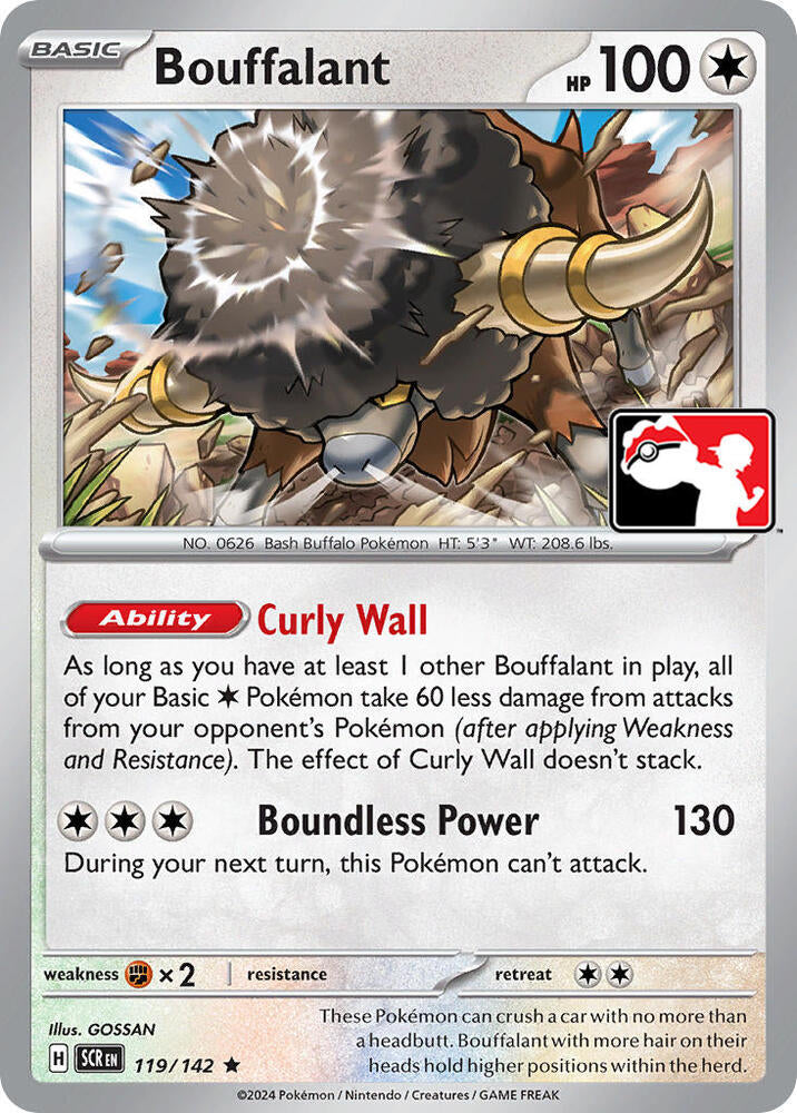Bouffalant - Prize Pack Series Cards