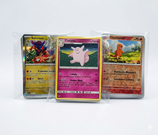 Lote 50 Cartas Pokémon Holo/Reverse/Common
